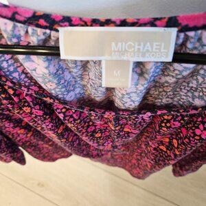 Michael Kors multicolor floral top in Medium